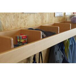 Wandgarderobe Kindergarten oder Kita