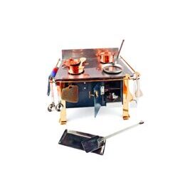 Kochherd, H 29cm, B 38.5cm, T 27cm im Set komplett