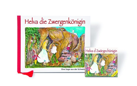 Bilder- und Liederbuch auf Deutsch mit CD